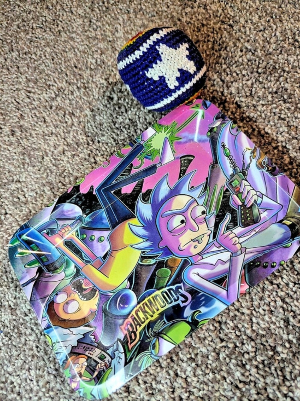 Rick and Morty Rolling Tray